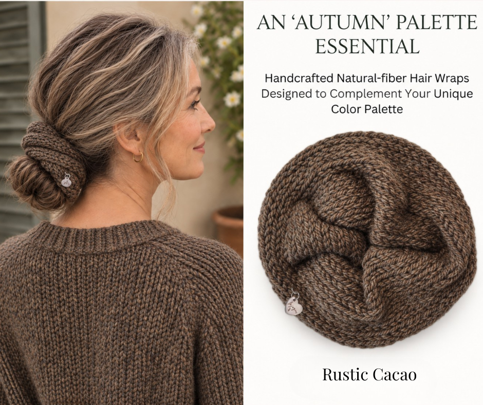 Rustic Cacao Highland/Alpaca Wool  Palette:  Autumn