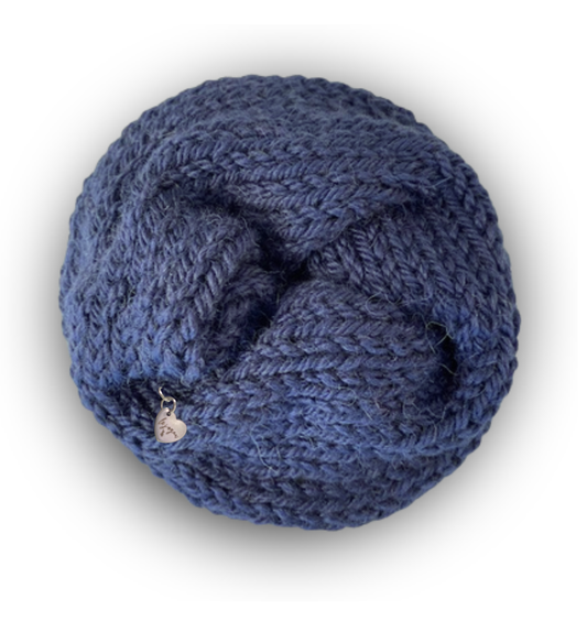 Deep Sapphire - Highland/Alpaca Wool  Palette: Winter, possibly Summer