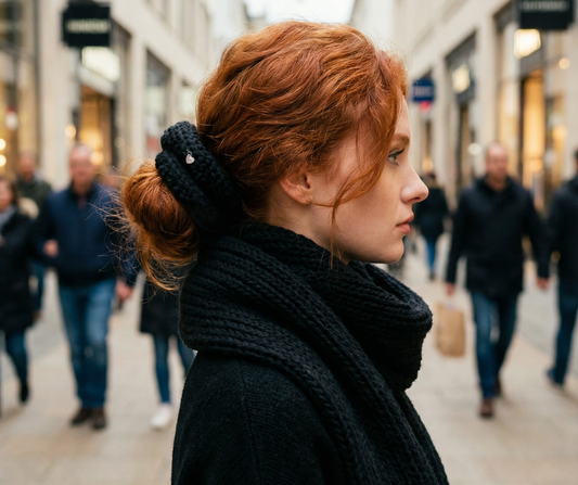 Knit Merino Wool - Black