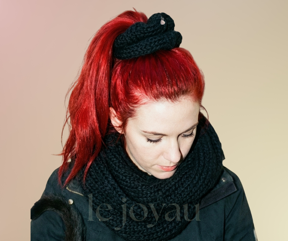 Knit Merino Wool - Black