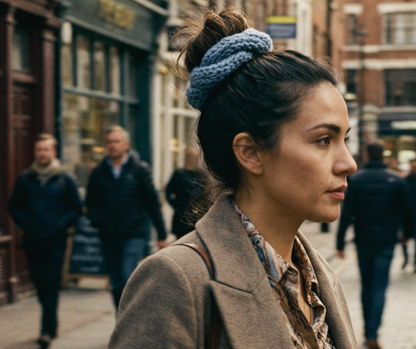 Knit Merino Wool - Discover Blue