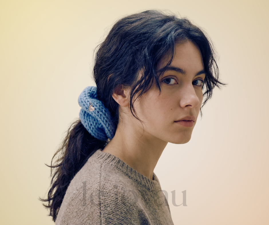 Knit Merino Wool - Discover Blue