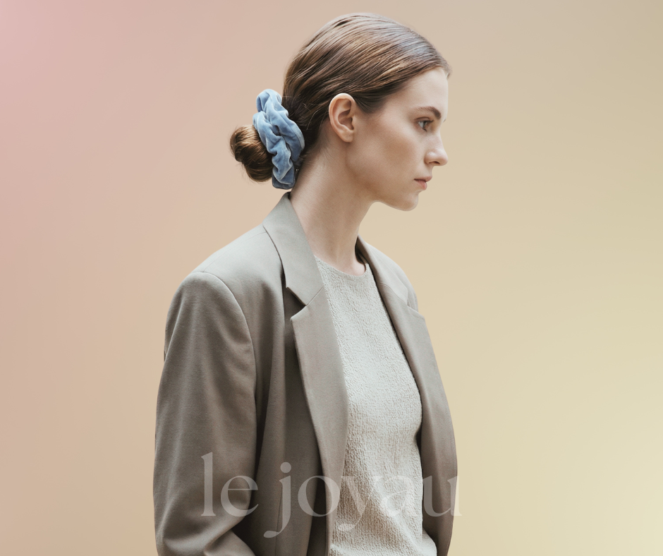 Pure Silk Velvet - Ice Blue