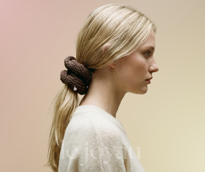 Knit Highland and Alpaca Wool - Rustic Cocao