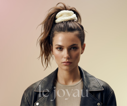 Knit Merino Wool - Cream White