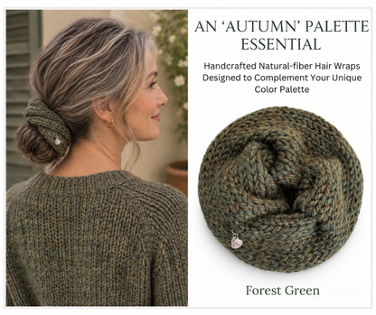 Forest Green - Highland/Alpaca Wool  Palette: Autumn