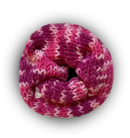 Fuchsia Fandango - Palette: Winter-le joyau shop - Luxury Natural Fiber Hair Wraps