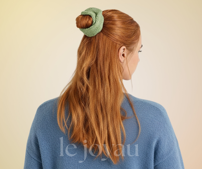 Knit Merino Wool - Soft Green