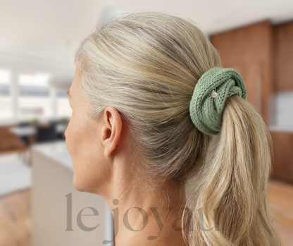 Soft Green - Merino Wool Hair Wrap | le joyau shop