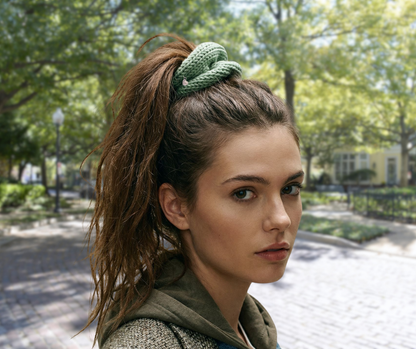 Knit Merino Wool - Soft Green