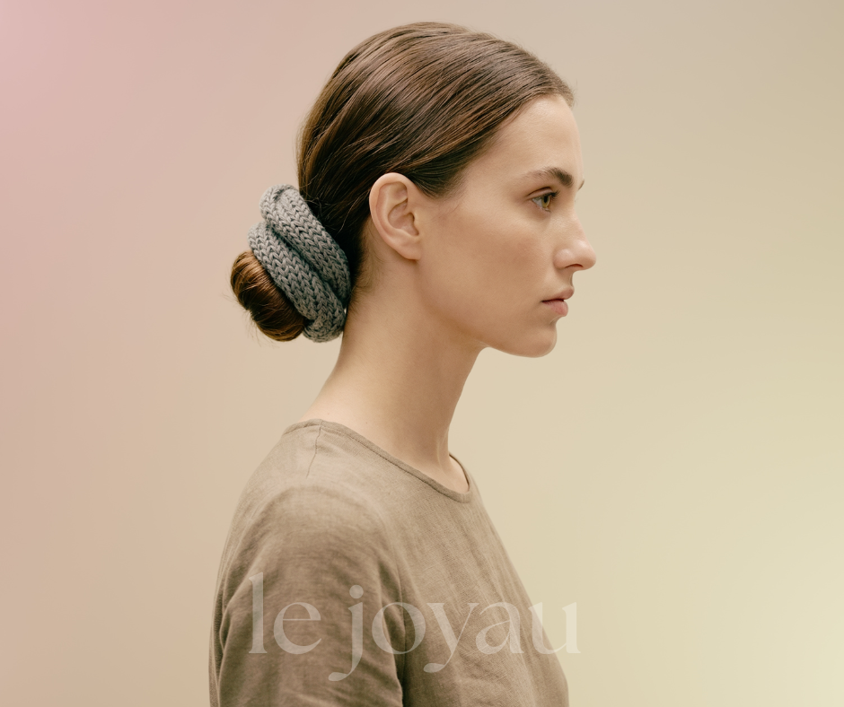 Knit Highland and Alpaca Wool - Rustic Grey