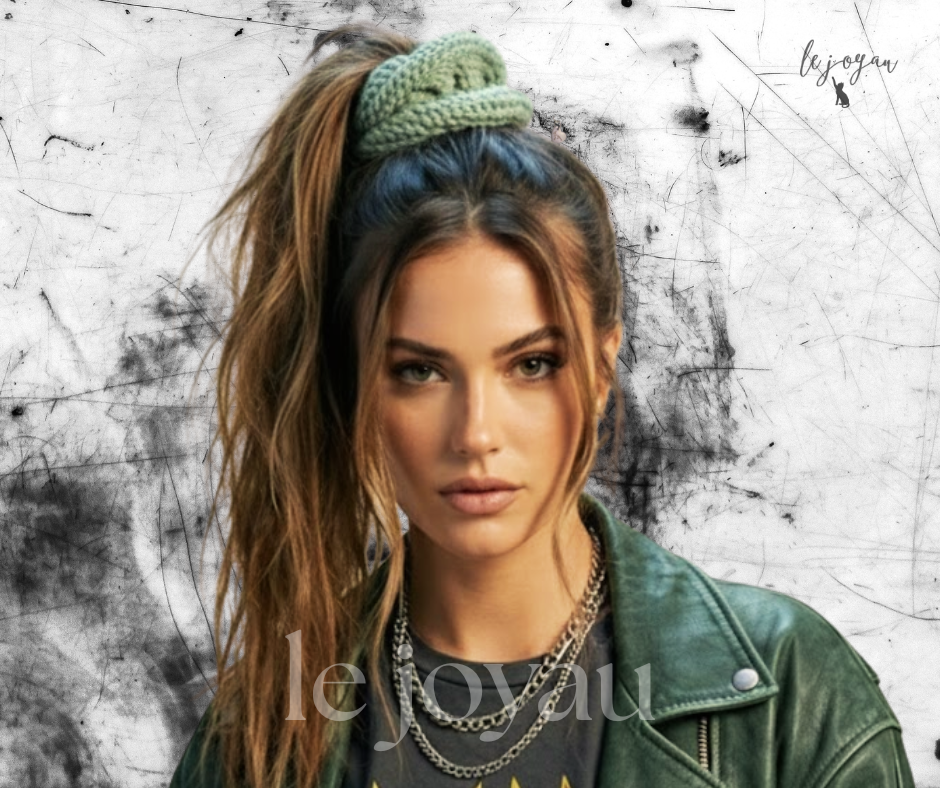 Knit Merino Wool - Soft Green