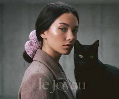 Knit Merino Wool - Lilac Pink