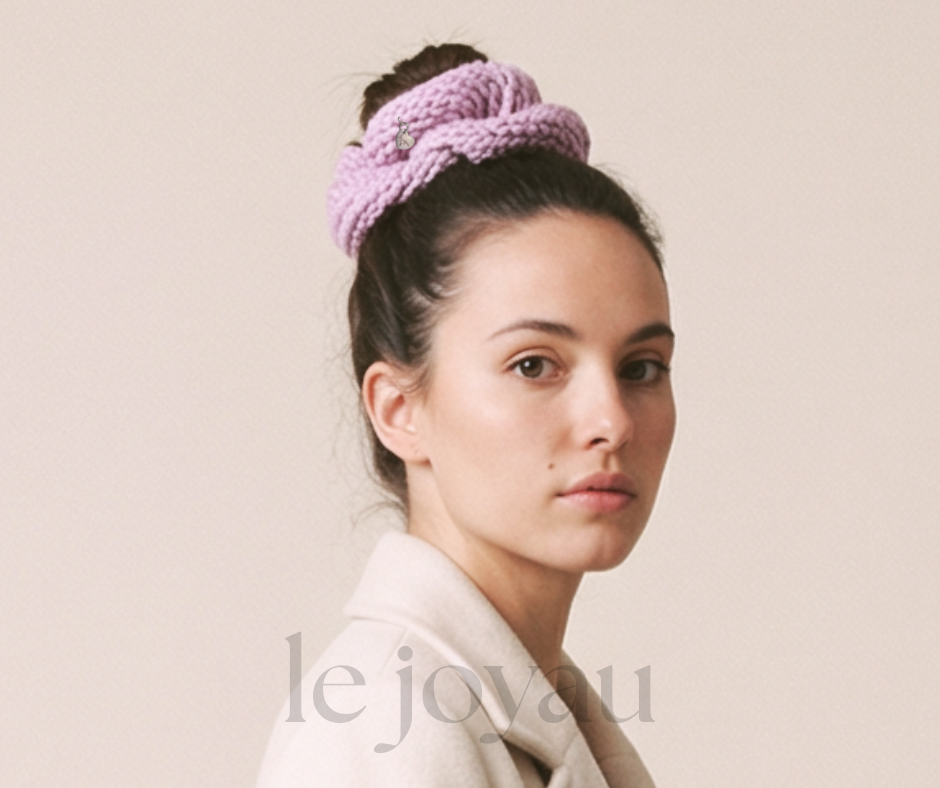 Knit Merino Wool - Lilac Pink