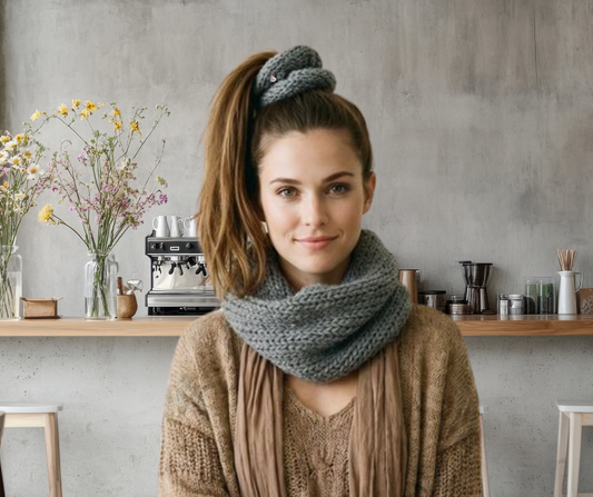 Highland and Alpaca Wool - Rustic Grey