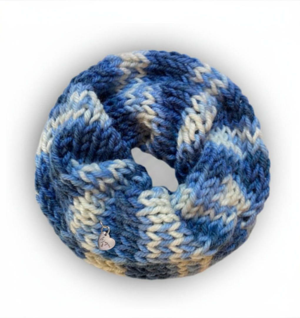 Summer Blues - Palette: Summer, Winter-le joyau shop - Luxury Natural Fiber Hair Wraps