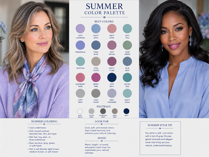 le joyau summer color palette